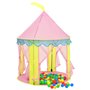 vidaXL Tente de jeu pour enfants Rose 100x100x127 cm