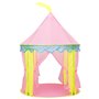 vidaXL Tente de jeu pour enfants Rose 100x100x127 cm