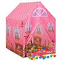 vidaXL Tente de jeu pour enfants Rose 69x94x104 cm