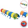 vidaXL Tunnel de jeu pour enfants Multicolore 245 cm Polyester