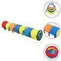 vidaXL Tunnel de jeu pour enfants Multicolore 245 cm Polyester