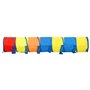 vidaXL Tunnel de jeu pour enfants Multicolore 245 cm Polyester