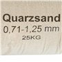 vidaXL Sable filtrant 25 kg 0,71-1,25 mm