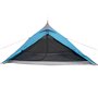 vidaXL Tente de camping tipi 1 personne bleu imperméable