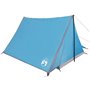 vidaXL Tente de camping 2 personnes bleu imperméable