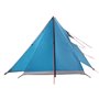 vidaXL Tente de camping 2 personnes bleu imperméable