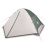vidaXL Tente de camping à dôme 4 personnes vert imperméable