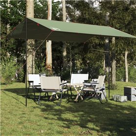 vidaXL Bâche de camping vert 400x294 cm imperméable