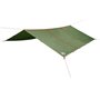 vidaXL Bâche de camping vert 420x440 cm imperméable