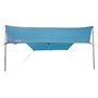 vidaXL Bâche de camping bleu 430x380x210 cm imperméable