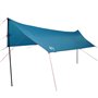 vidaXL Bâche de camping bleu 460x305x210 cm imperméable