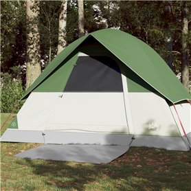 vidaXL Tente de camping à dôme 3 personne vert imperméable