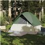 vidaXL Tente de camping à dôme 4 personnes vert imperméable