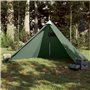 vidaXL Tente familiale tipi 7 personnes vert imperméable