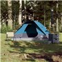 vidaXL Tente de camping à dôme 2 personnes bleu imperméable