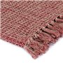 vidaXL Couverture en coton 125 x 150 cm Bordeaux