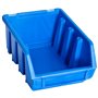 vidaXL Bacs de rangement empilables 20 pcs bleu plastique