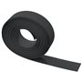 vidaXL Bordure de jardin noir 10 m 15 cm polyéthylène