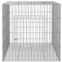 vidaXL Cage à lapin 78x54x54 cm Fer galvanisé