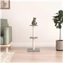 vidaXL Arbre à chat avec griffoirs en sisal gris clair 73 cm