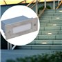 vidaXL Lampes LED encastrée d'escalier 6 pcs 44x111x56 mm