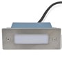 vidaXL Lampes LED encastrée d'escalier 6 pcs 44x111x56 mm