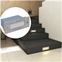vidaXL Lampes LED encastrée d'escalier 6 pcs 44x111x56 mm