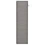 vidaXL Armoire à chaussures avec housse Gris 115x28x110 cm Tissu