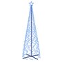 vidaXL Arbre de Noël cône 500 LED Bleues 100x300 cm