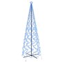 vidaXL Arbre de Noël cône 1400 LED Bleues 160x500 cm