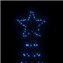 vidaXL Arbre de Noël cône 1400 LED Bleues 160x500 cm