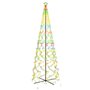 vidaXL Arbre de Noël cône 1400 LED Colorées 160x500 cm