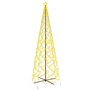 vidaXL Arbre de Noël cône 1400 LED Blanc chaud 160x500 cm