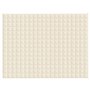 vidaXL Couverture lestée Crème clair 150x200 cm 7 kg Tissu