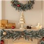 vidaXL Arbres de Noël en bois pour décoration 2 pcs 30 cm pin massif