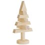 vidaXL Arbres de Noël en bois pour décoration 2 pcs 30 cm pin massif