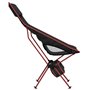 vidaXL Chaise de camping pliables lot de 2 noir tissu oxford aluminium