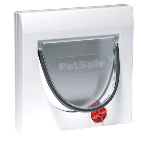 PetSafe Chatière manuelle à 4 voies sans tunnel Classic 919 Blanc 5031