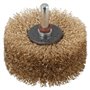 wolfcraft Brosse à grain de bois 80 mm Jaune