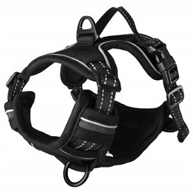 FLAMINGO Harnais pour chiens Balou Noir XS 30-45 cm 15 mm