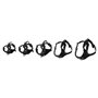 FLAMINGO Harnais pour chiens Balou Noir XS 30-45 cm 15 mm