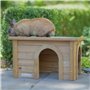Kerbl Cabane pour rongeurs 45x32x27 cm Bois vitrifié