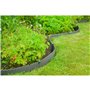 Nature Bordure de jardin décorative 0,13x12 m 3 mm gris