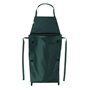 Nature Tablier de jardinage avec poche pliable 130x55 cm vert