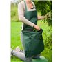 Nature Tablier de jardinage avec poche pliable 130x55 cm vert