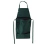 Nature Tablier de jardinage avec poche pliable 130x55 cm vert