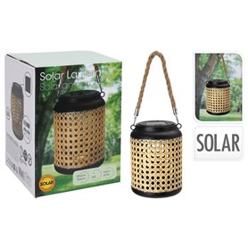 ProGarden Lanterne solaire LED avec poignée 12x16 cm