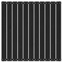 vidaXL Repose-pied de jardin 70x70x30 cm noir bois de pin solide