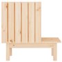 vidaXL Maison pour chat 60x36x60 cm Bois de pin massif