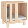 vidaXL Niche pour chien 50x40x52 cm Bois de pin massif